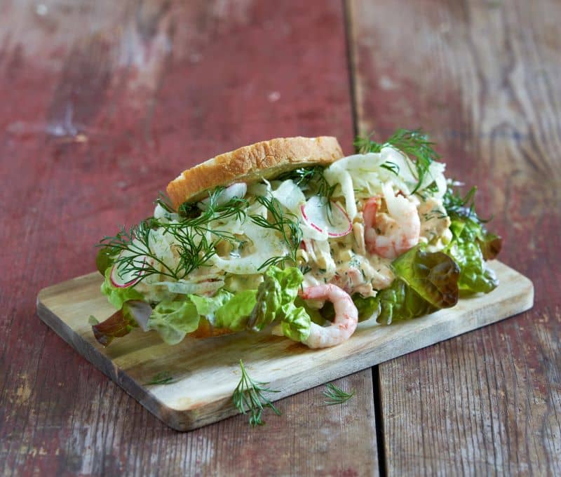 Beste rekesmørbrødet i Oslo og i mils omkrets