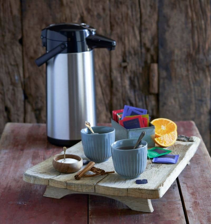 Te - 2l med kaffefløte og sukker