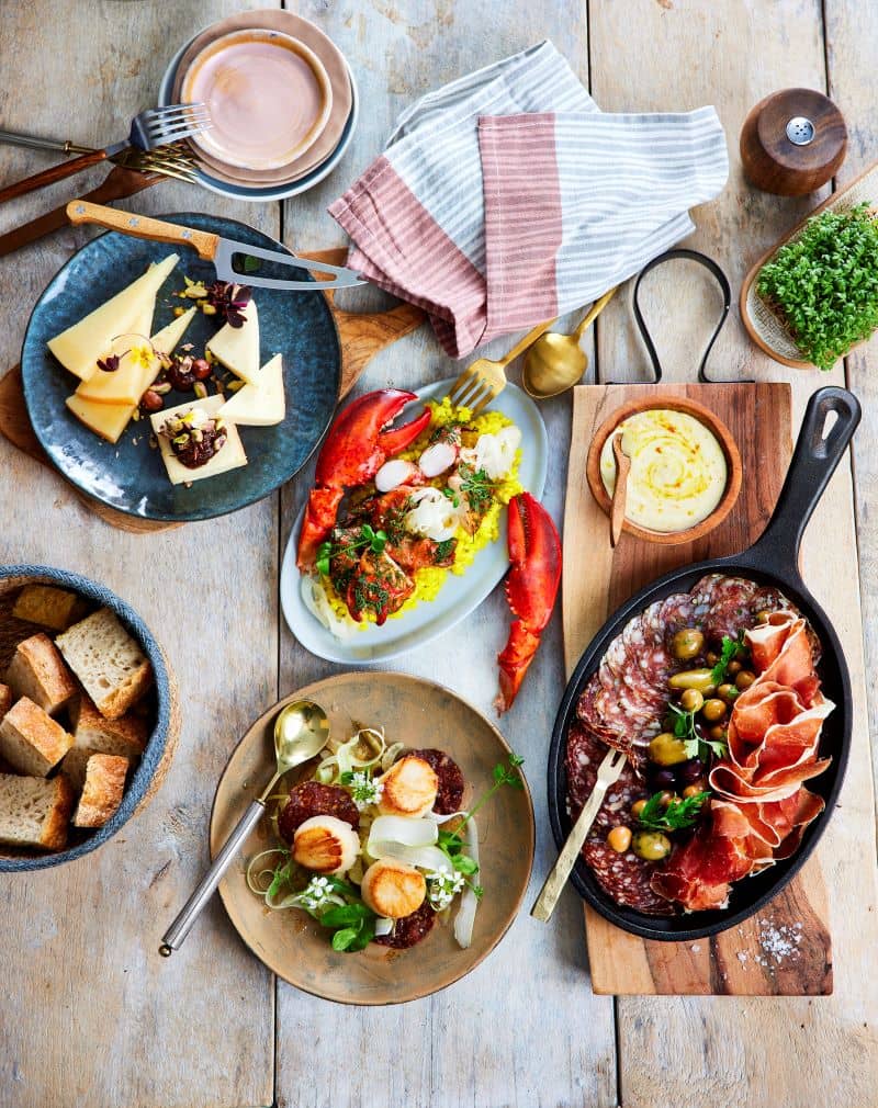 Tapas og buffet