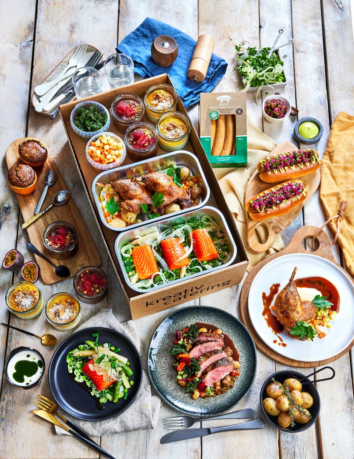 Catering beregnet for begravelse og minnestund