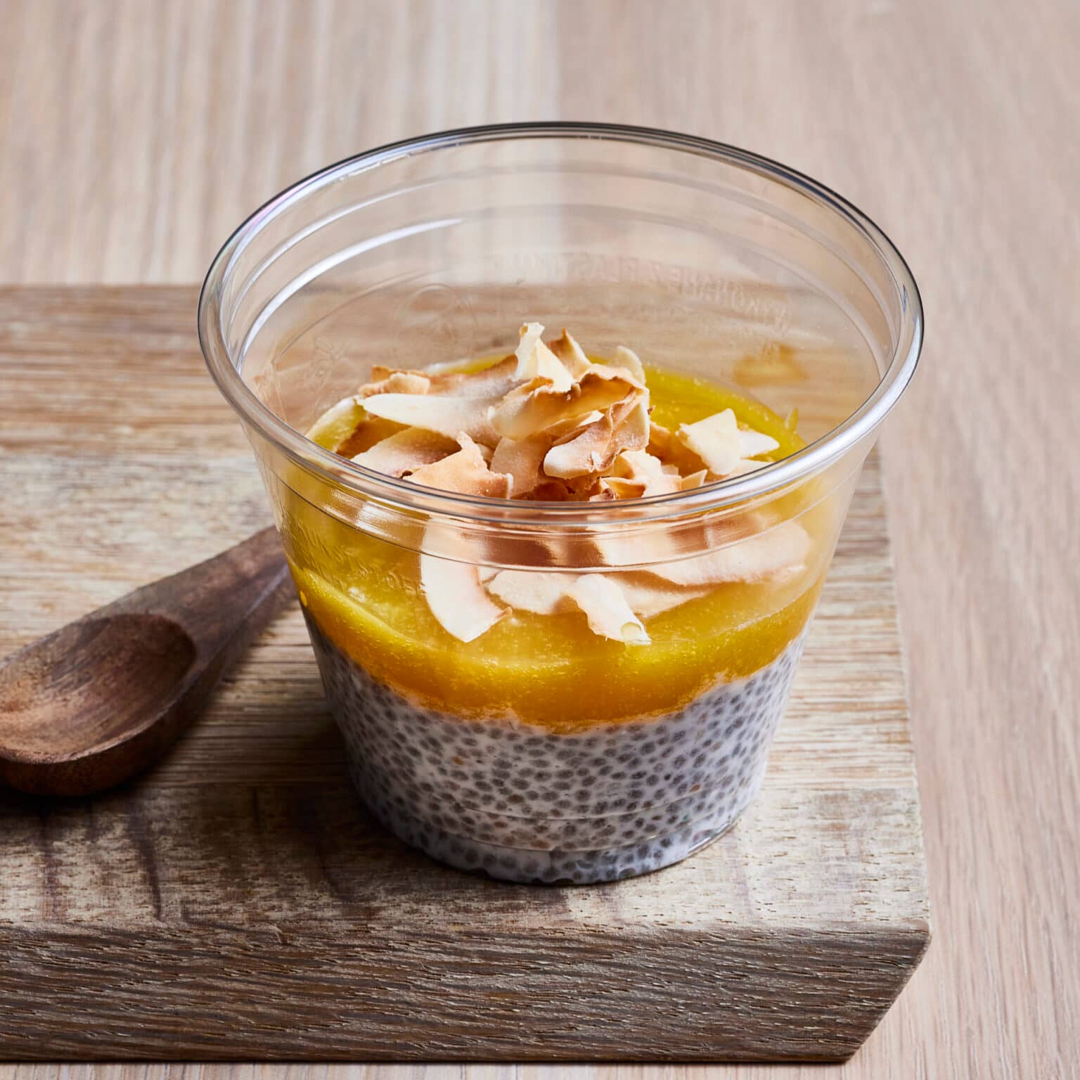 Chiapudding med dagens topping