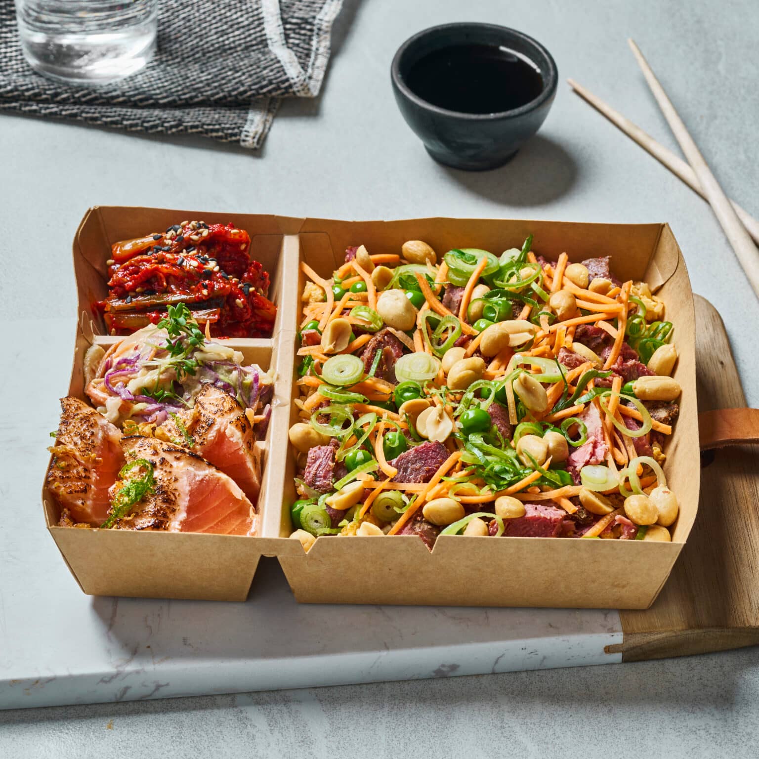 Asiatisk tallerken