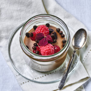 Vegansk sjokolademousse