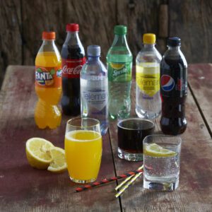 Telemarkvann sitron med kullsyre, 0,5l