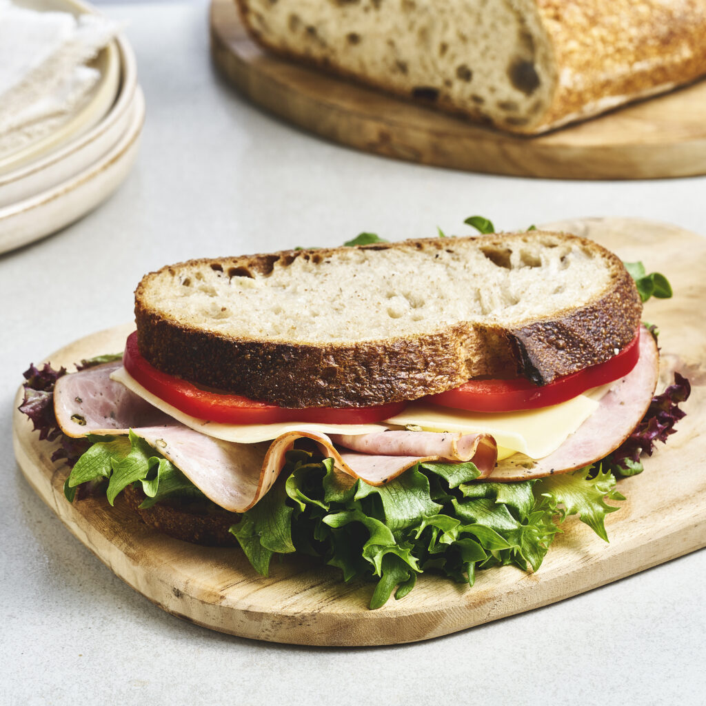 kreativcatering pasmurt sandwich ostogskinke 0178