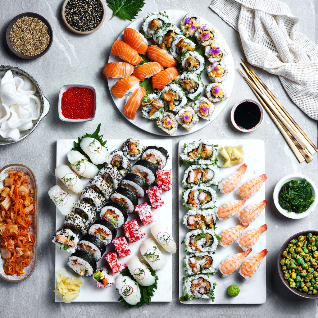 kreativcatering sushi liten buffet 2670