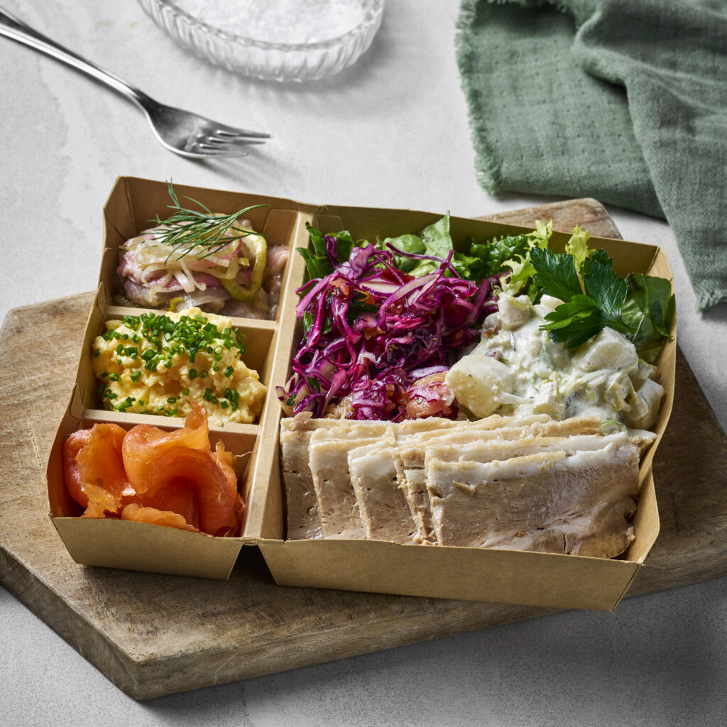 kreativcatering julelunsjtallerken 1x1 1