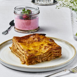 Barnas nyttårskasse med lasagne