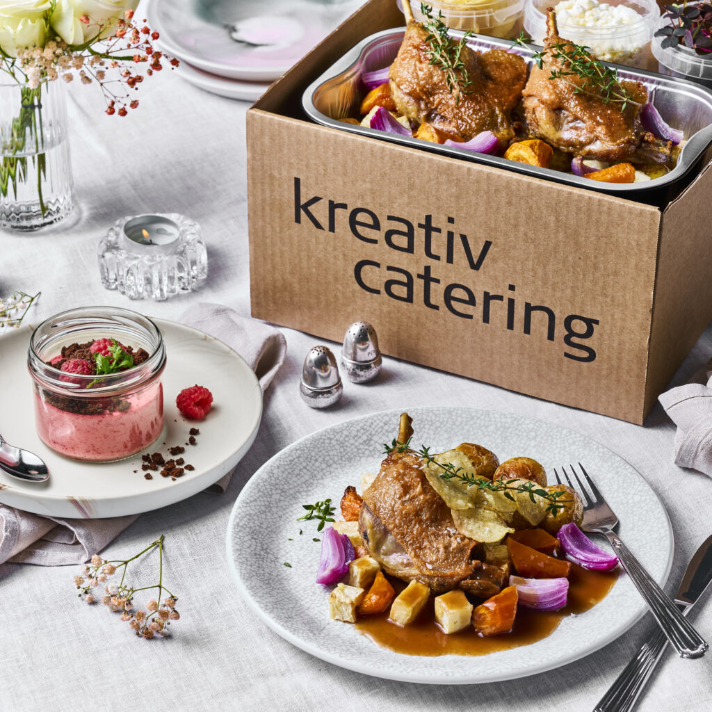 kreativcatering nyttarskasse kasse 2retter liggende 1x1 1