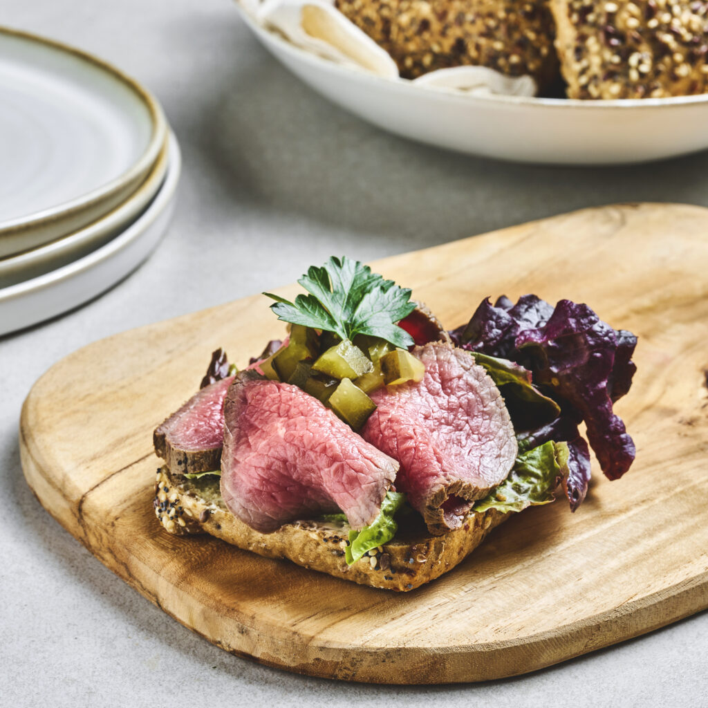kreativcatering allergivennlig rundstykke roastbeef 1x1 1
