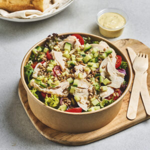 Cæsarsalat med landkylling